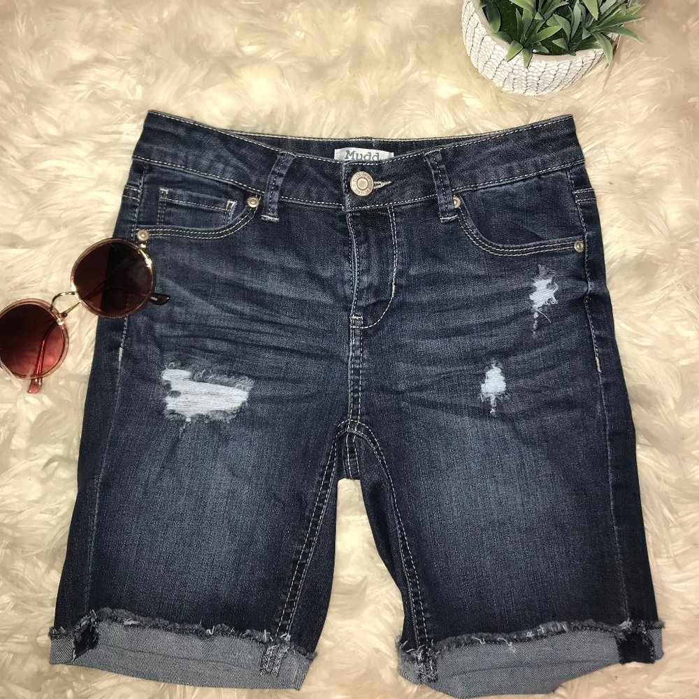 Mudd Jean Shorts Girls Sz 12